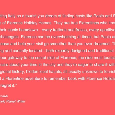 Florence Holiday Homes Santa Maria Novella المظهر الخارجي الصورة